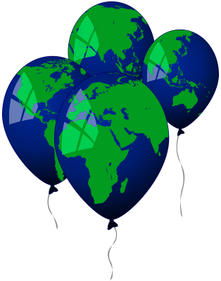 balloons